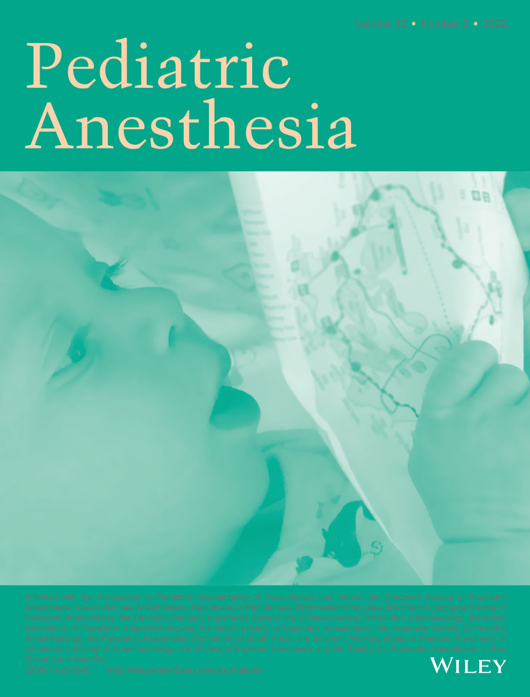 Pediatric Anesthesia